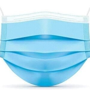 Alternative view of 3-Ply Disposable Face Masks with Elastic Earloops (Pack of 100)