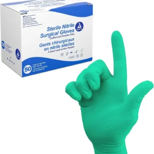 Sterile Nitrile Surgical Gloves, Powder-Free